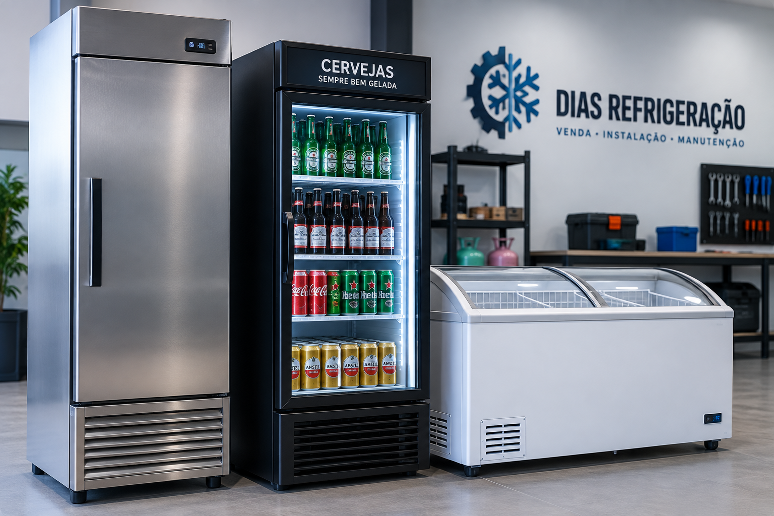 Refrigeradores e cervejeiras